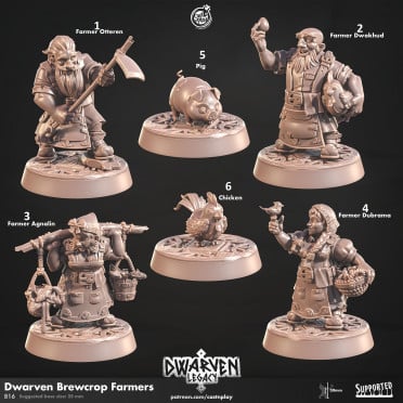 Cast n Play - Dwarven Legac - Brewcorp Farmers