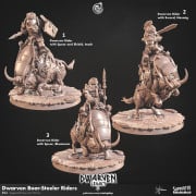 Cast n Play - Dwarven Legacy - Boar-Steeler Riders