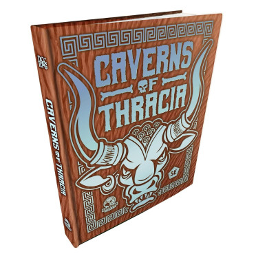 Original Adventures Reincarnated n°9 - Caverns of Thracia - Limited Edition Minotaur Hide Cover