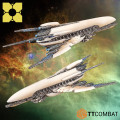 Dropfleet Commander - PHR Battleship 1
