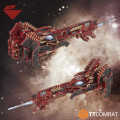 Dropfleet Commander - Bioficer Battleship 3