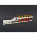 Shotgun-Style Ammunition Counter with Shells 0