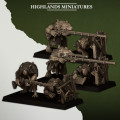 Highlands Miniatures - Sewer Vermin - Vermin Shooters Teams 3