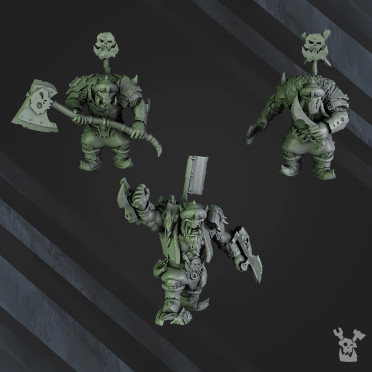 DakkaDakka Store - Orks - Wercking Gang - Porkaz Boyz