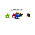 5PCS Cowboy Meeple Figures 49