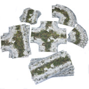 Playmats - 2D Winter Muddy Roads (28mm)