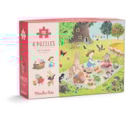 Puzzle - 4 Mini puzzles des saisons - 4x12 pièces
