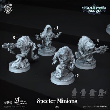 Cast n Play - Forgotten Maze - Specter Minions