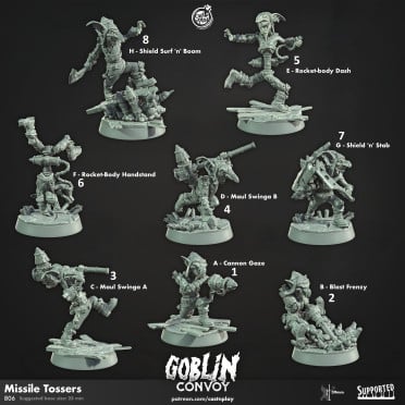 Cast n Play - Convois Gobelin - Lanceurs de Missiles