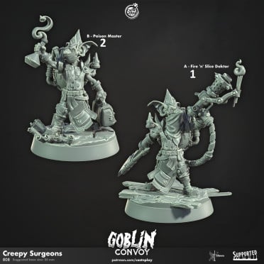 Cast n Play - Convois Gobelin - Chirurgiens Louches