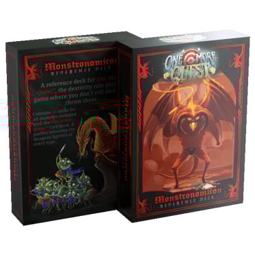 One More Quest - Monstronomicon Reference Deck