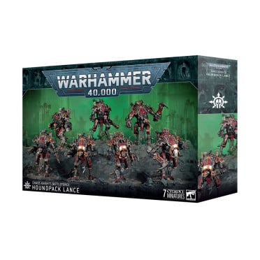 W40K - Chaos Knights Battleforce : Houndpack Lance