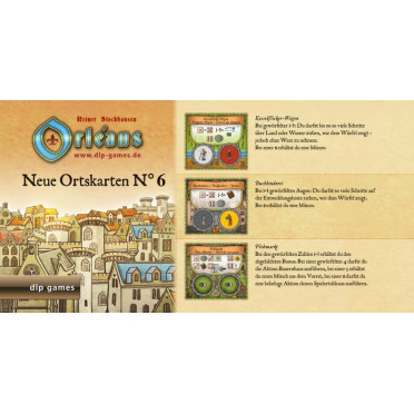 Orléans - Promo Ortskarten Nr. 6