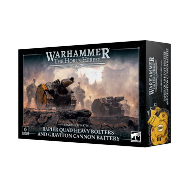 The Horus Heresy - Châssis Rapier avec Batteries de Bolter Lourds Gravis et Canons à Gravitons