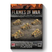 Flames of War - Pacific - Type 94 TK Recon Tankette Platoon