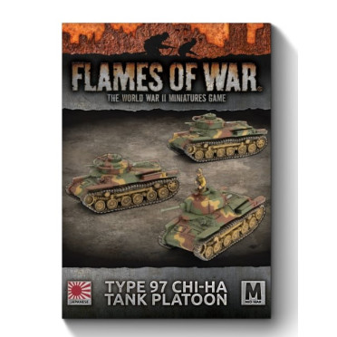Flames of War - Pacific - Type 97 Chi-Ha Tank Platoon