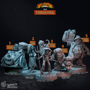 Cast n Play - Saison d'Halloween - Villageois