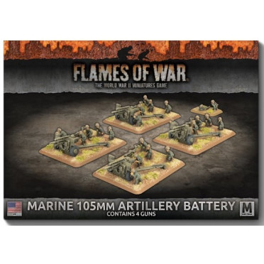 Flames of War - Pacific - Marine 105mm Artillery Battery