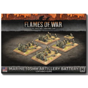 Flames of War - Pacific - Marine 105mm Artillery Battery