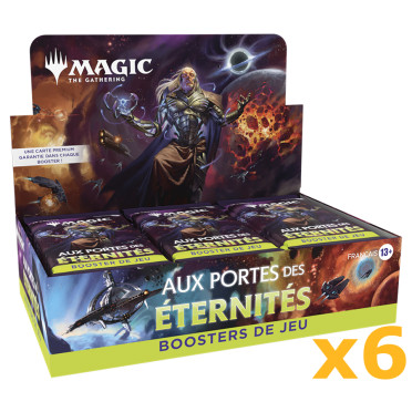 Magic the Gathering : Aux portes des Éternités - Lot de 6 Boites de 30 boosters de jeu