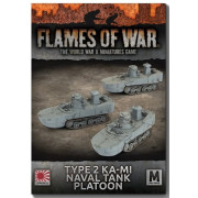 Flames of War - Pacific - Type 2 Ka-Mi Naval Tank Platoon