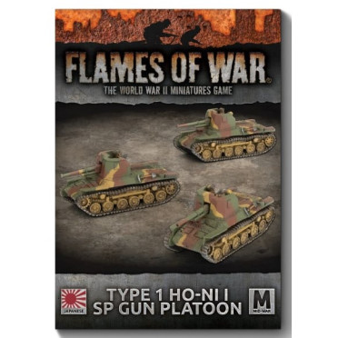 Flames of War - Pacific - Type 1 Ho-Ni 1 SPG Platoon