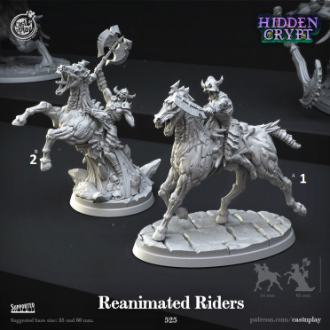 Cast n Play - Crypte Cachée - Cavaliers Réanimés
