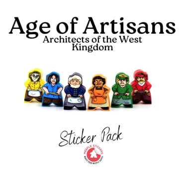 Architects of the West Kingdom: Age of Artisans  sticker set