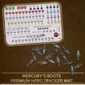 Hoplomachus - Victorum: Mercury's Boots Hero Tracker Mat 0
