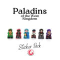 Set d’autocollants - Paladins du Royaume de l'Ouest 0