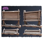 Panneau d'affichage en bois - Accessoires