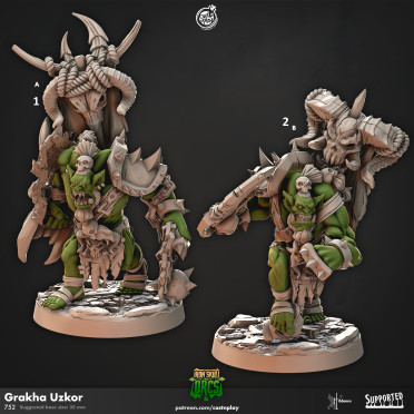 Cast n Play - Orcs Crane de Fer - Grakha