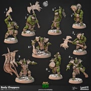 Cast n Play - Orcs Crane de Fer - Tranch'corps