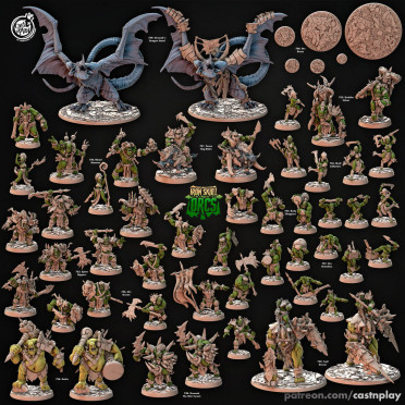 Cast n Play - Orcs Crane de Fer - Set Complet