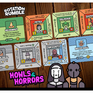 Rotation Rumble - Howls & Horror - Print & Play
