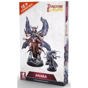Dungeons & Lasers - Figurines - Anara the Undying Queen