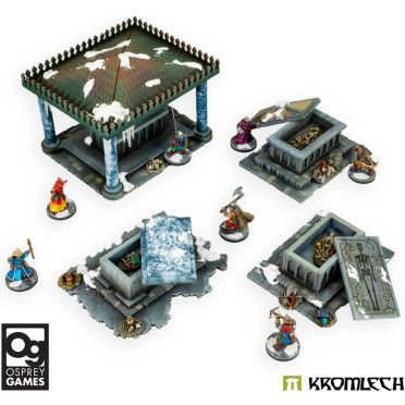 Décors Officiels Frostgrave - Sarcophagi