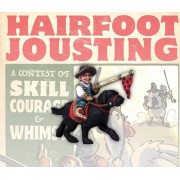 Hairfoot Jousting - Hairfoot Jouster riding a Dog