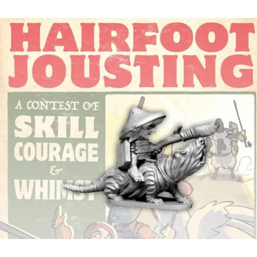 Hairfoot Jousting - Wartnose Jouster Riding a Molerat