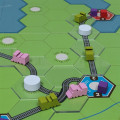 Age of Steam Deluxe: Acrylic Track Tiles 1