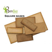 Socles Rectangulaires en Mdf Taille possible 30 mm x 35 mm