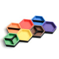 Magnetic Token Trays Bundles - Hexagon with Dividers 1