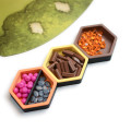 Magnetic Token Trays - Hexagon with Dividers 3