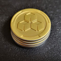 Twilight Imperium - Ensemble de jetons métalliques recto/verso pour marchandises et biens commerciaux - Mat 2