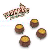 Lot 4 Chaudrons 3D compatible Zombicide - White Death