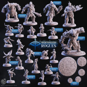 Cast n Play - Nightdagger Rogues - Complet Set