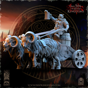 The Beholder Miniatures - Dwarfs - Fest Chariot