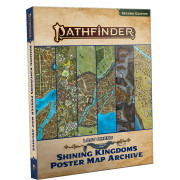 Pathfinder Second Edition - Lost Omens: Shining Kingdoms Poster Map Archive