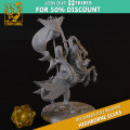 Titan Forges – Highbornes Elves – Standard Bearer On Horse 1
