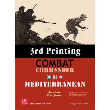 Combat Commander Méditerranean 3rd Printing